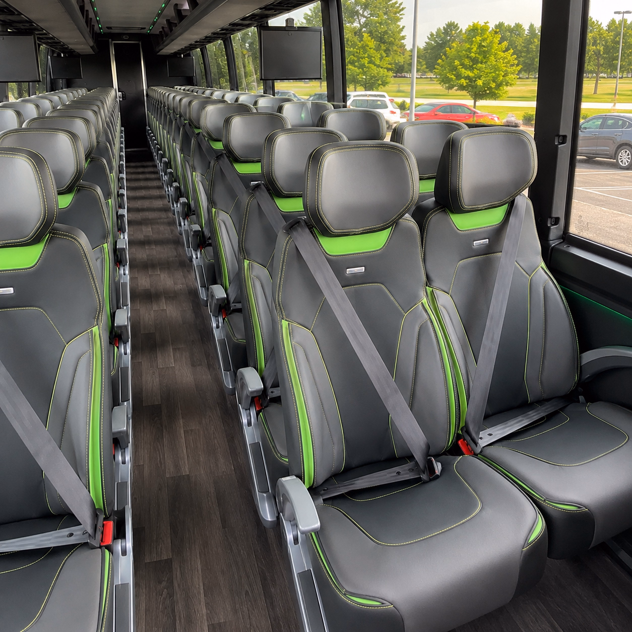 simi valley wedding transportation onboard seating