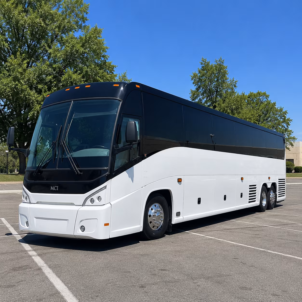 west covina charter bus rental exterior